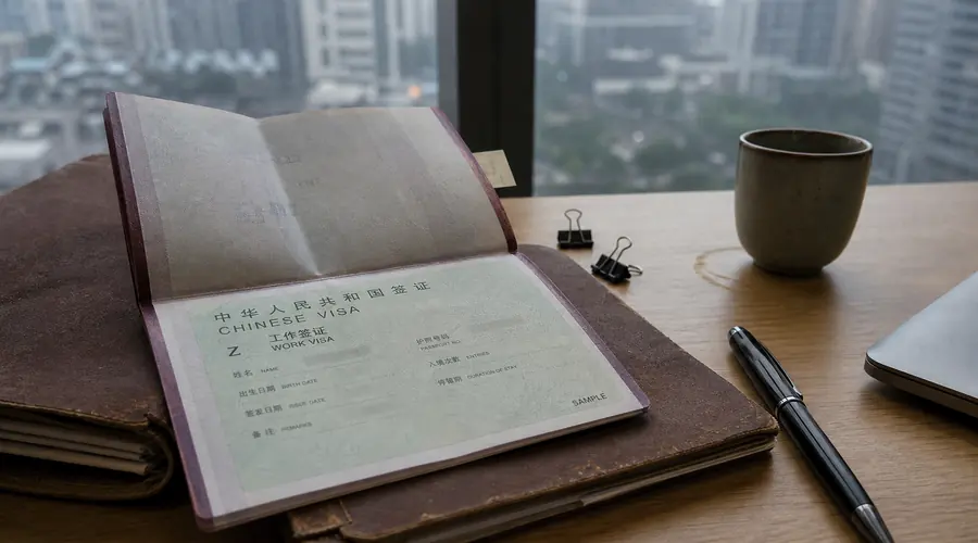 China work visa and residence permit success case