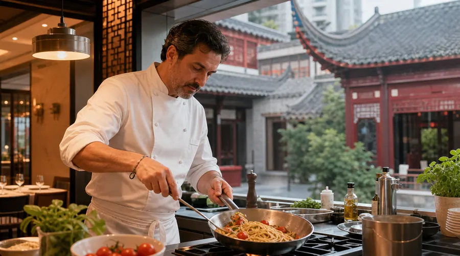 China restaurant labour contract and staff ID sample